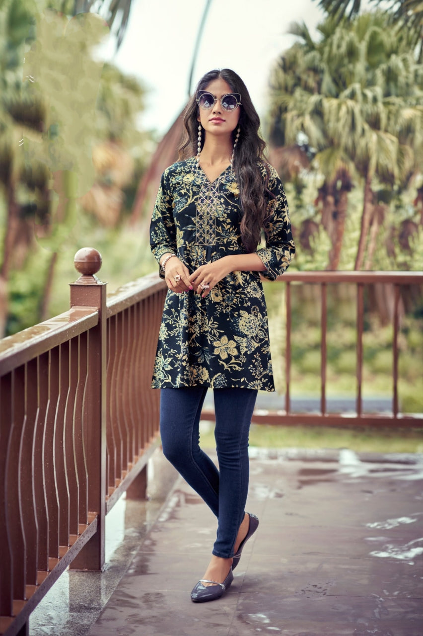 Beautiful Trendy Western Tunics for Girls and Women's mahezon