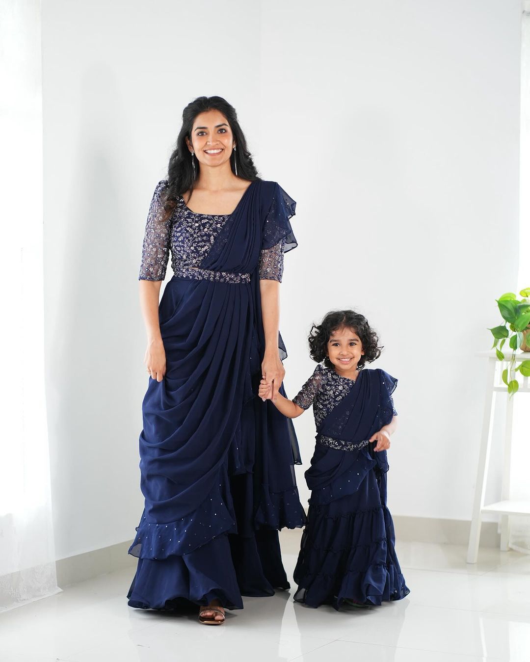 Lehenga Mother And Daughter Dress Matching Daughter Duo Mom And