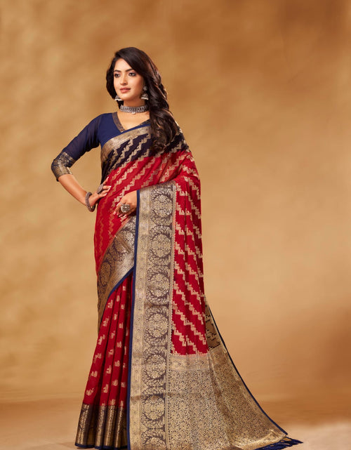 Load image into Gallery viewer, Women&#39;s Designer Georgette Saree for Wedding and Rakshabandhan mahezon
