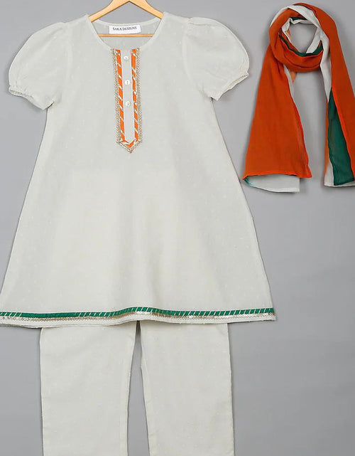 Load image into Gallery viewer, Independence Day Cotton Dress for Kids Girls mahezon
