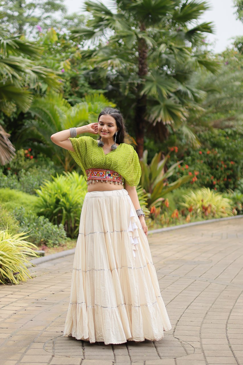 Navratri Traditional Indian Women Lehenga Choli Set mahezon