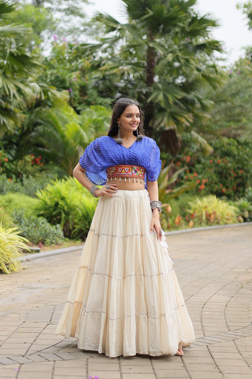 Navratri Traditional Indian Women Lehenga Choli Set mahezon