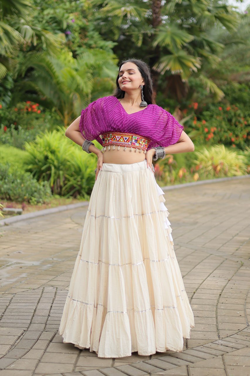 Navratri Traditional Indian Women Lehenga Choli Set mahezon