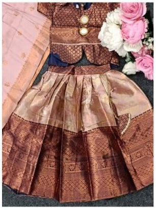 Load image into Gallery viewer, Traditional Ethnic Kids Girl Lehenga Choli Dupatta mahezon
