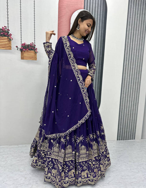 Load image into Gallery viewer, Women&#39;s Embroidery Wedding wear Lehenga Choli with Dupatta mahezon
