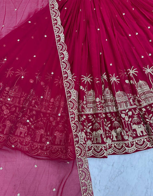 Load image into Gallery viewer, Women&#39;s Embroidery Wedding wear Lehenga Choli with Dupatta mahezon
