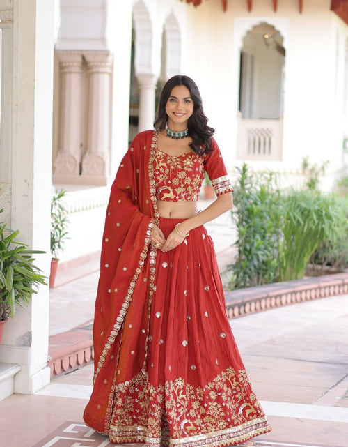 Load image into Gallery viewer, Designer Wedding Ethnic Women Lehenga Choli Dupatta mahezon
