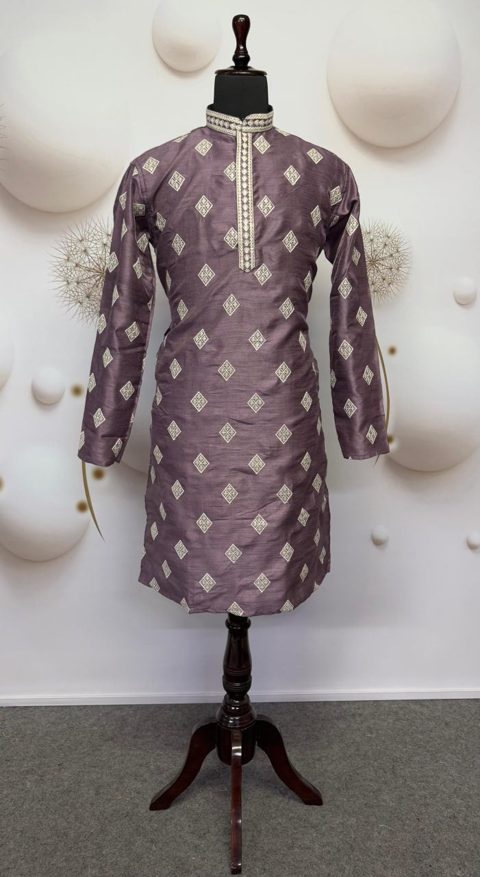 Men’s Sequence Embroidery Kurta Pajama mahezon