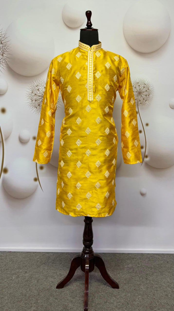 Men’s Sequence Embroidery Kurta Pajama mahezon