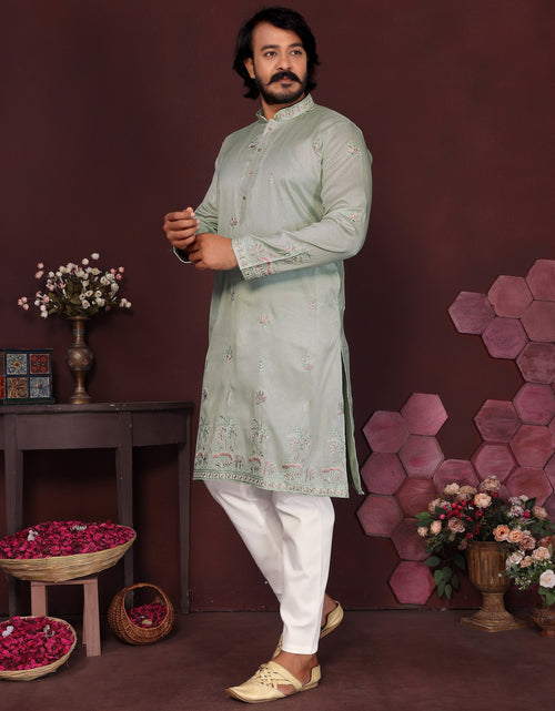 Load image into Gallery viewer, Ethnic Indian Traditional Men’s Kurta Pajama mahezon
