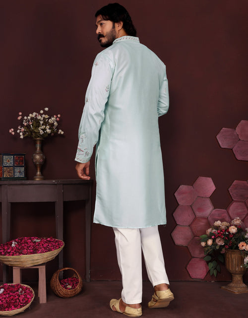 Load image into Gallery viewer, Ethnic Indian Traditional Men’s Kurta Pajama mahezon
