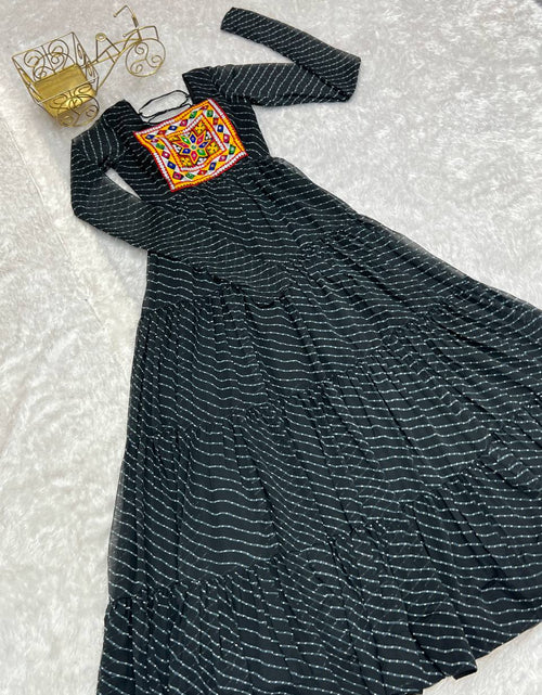 Load image into Gallery viewer, Navratri Women’s Anarkali Gown Dress mahezon
