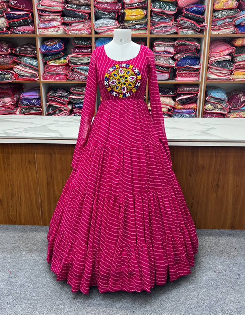 Load image into Gallery viewer, Navratri Women’s Anarkali Gown Dress mahezon
