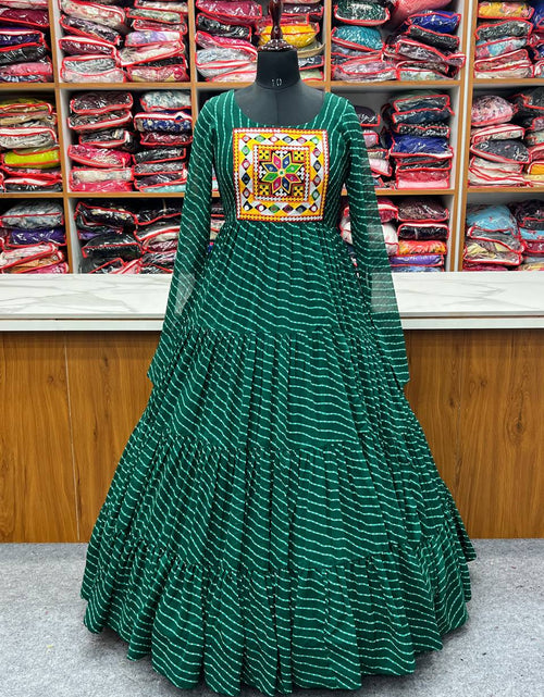 Load image into Gallery viewer, Navratri Women’s Anarkali Gown Dress mahezon
