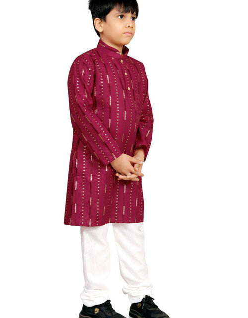 Load image into Gallery viewer, Festive Kids Boy Indian Kurta Pajama mahezon
