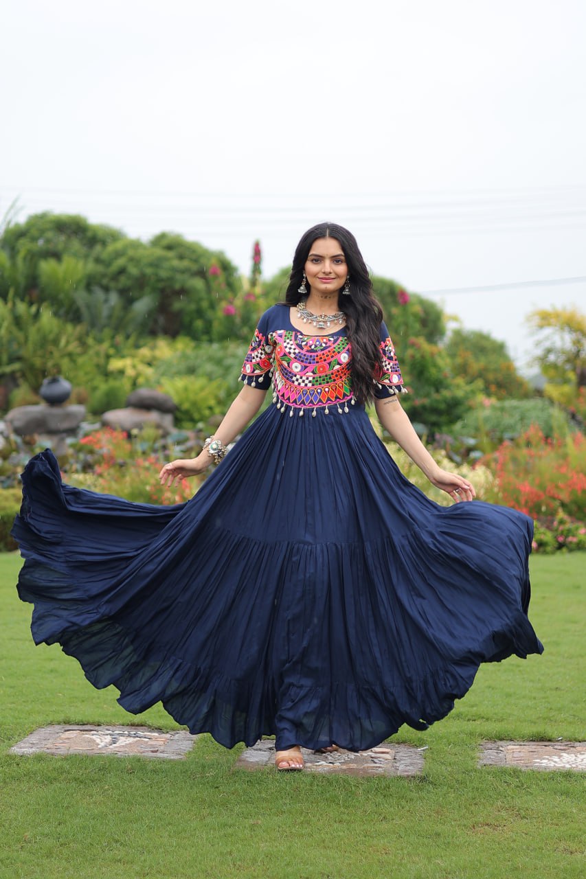 Navratri Traditional Indian Women Gown mahezon