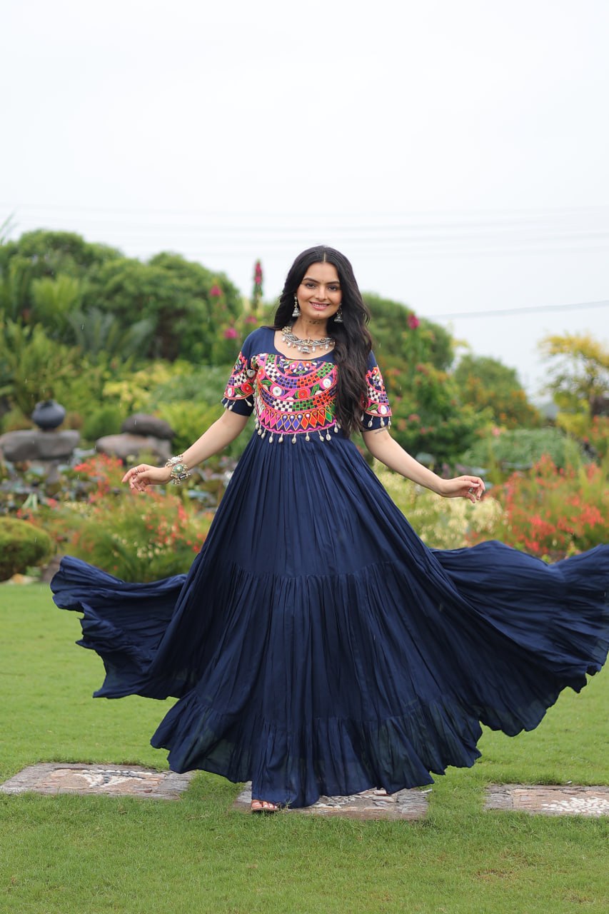 Navratri Traditional Indian Women Gown mahezon