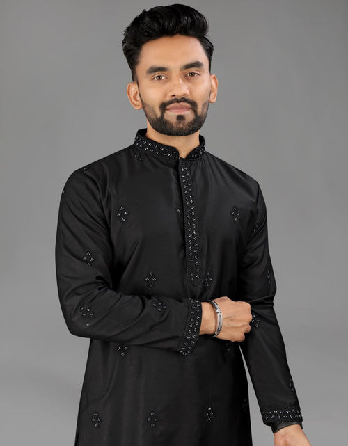Load image into Gallery viewer, Indian Traditional Designer Cotton Men Kurta Pajama mahezon
