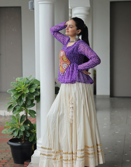 Load image into Gallery viewer, Navratri Garba Women’s Lehenga Blouse mahezon
