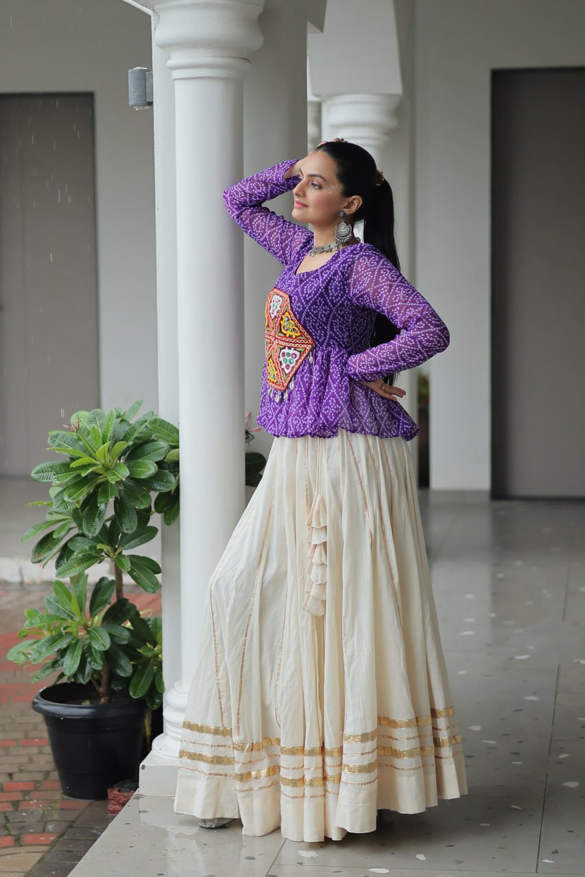 Navratri Garba Women’s Lehenga Blouse mahezon