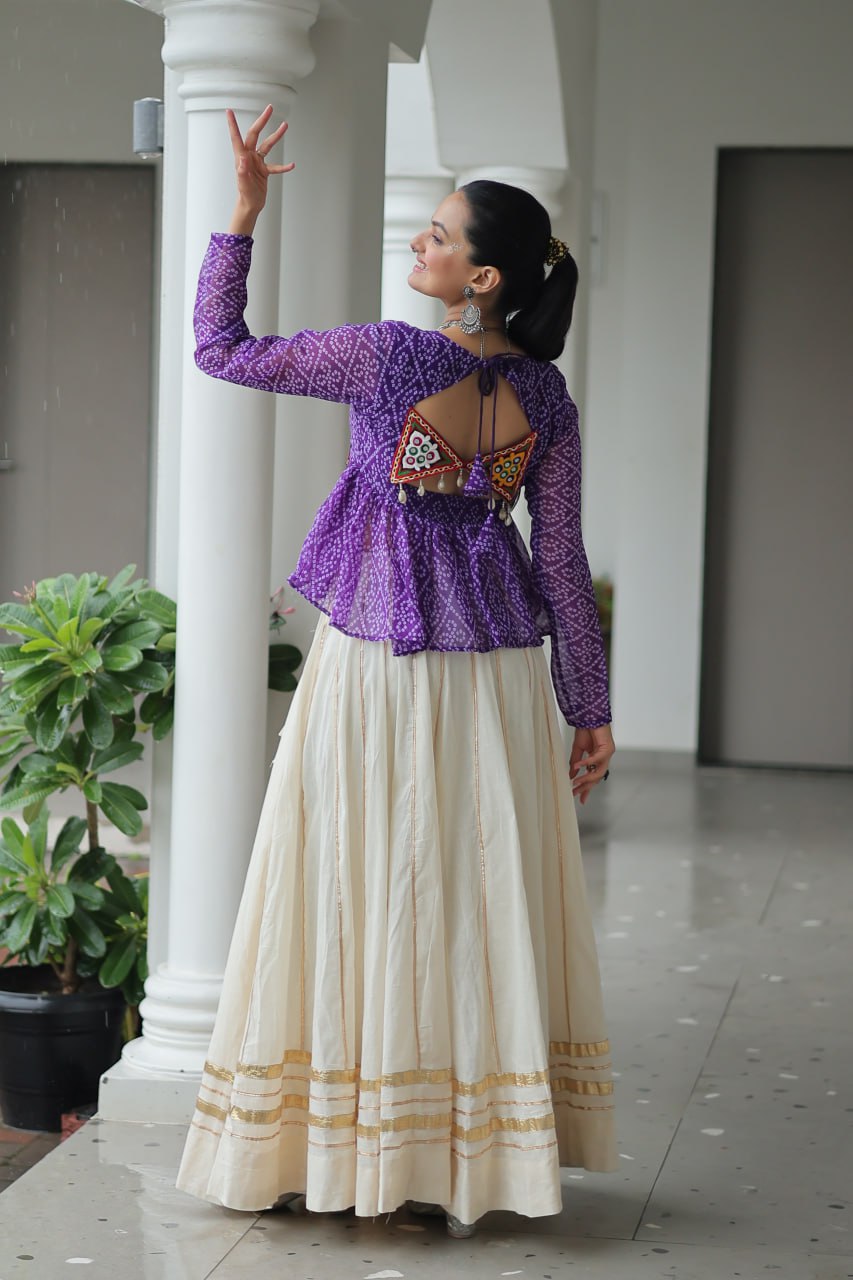 Navratri Garba Women’s Lehenga Blouse mahezon