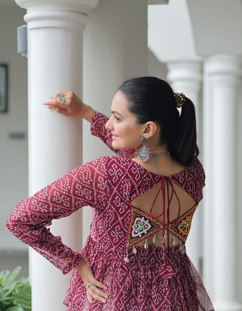 Load image into Gallery viewer, Navratri Garba Women’s Lehenga Blouse mahezon
