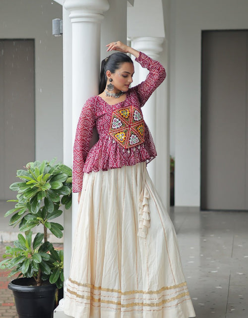 Load image into Gallery viewer, Navratri Garba Women’s Lehenga Blouse mahezon
