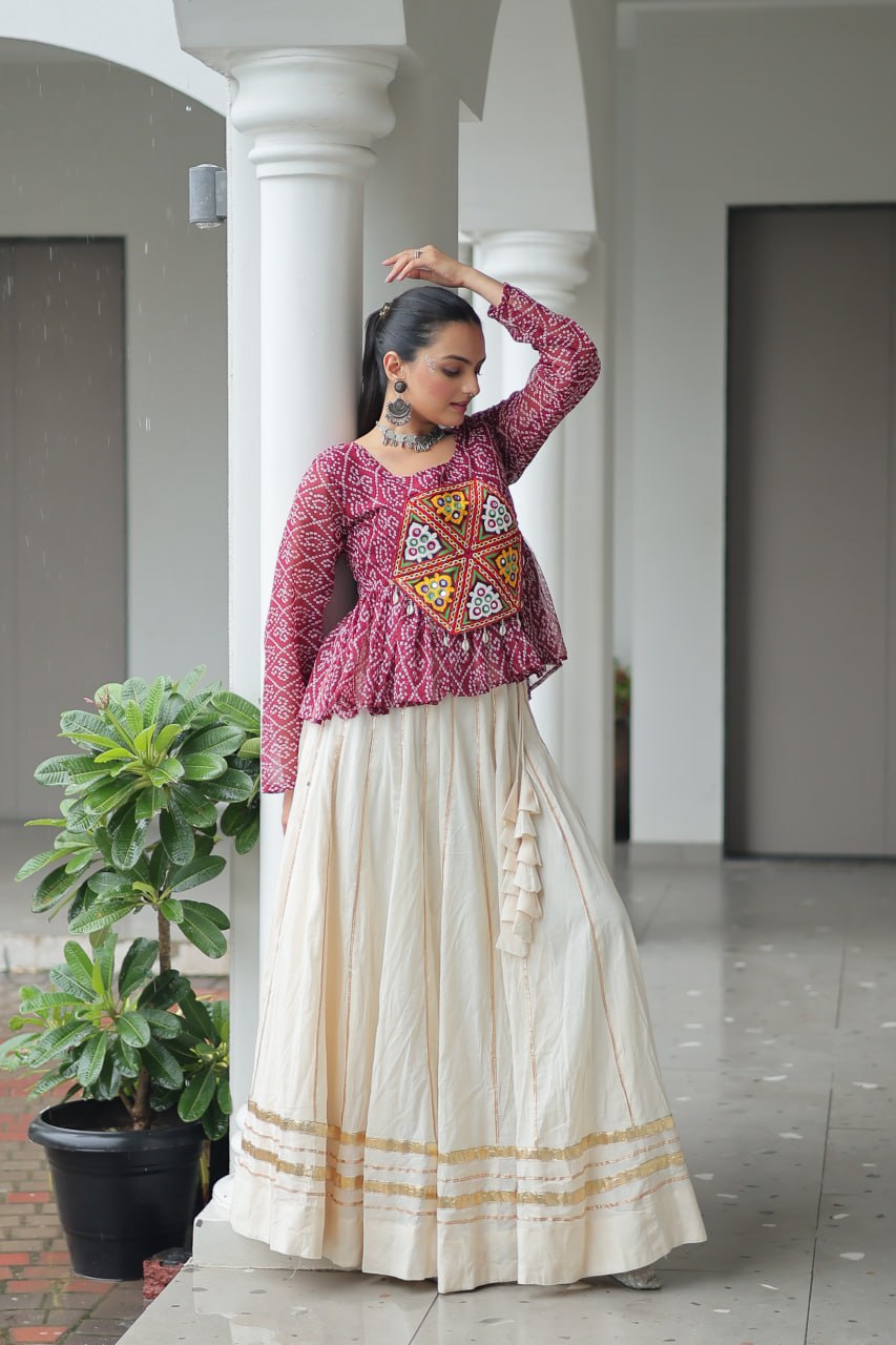 Navratri Garba Women’s Lehenga Blouse mahezon