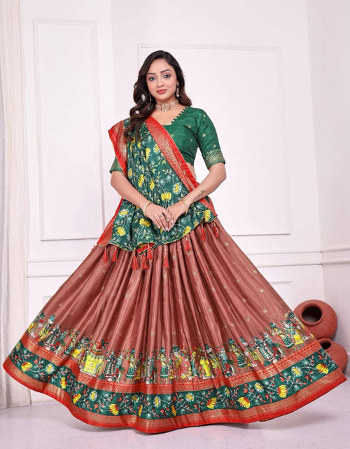 Load image into Gallery viewer, Couple Wear Same Matching Men Kurta Pajama Women Lehenga Choli Dupatta mahezon
