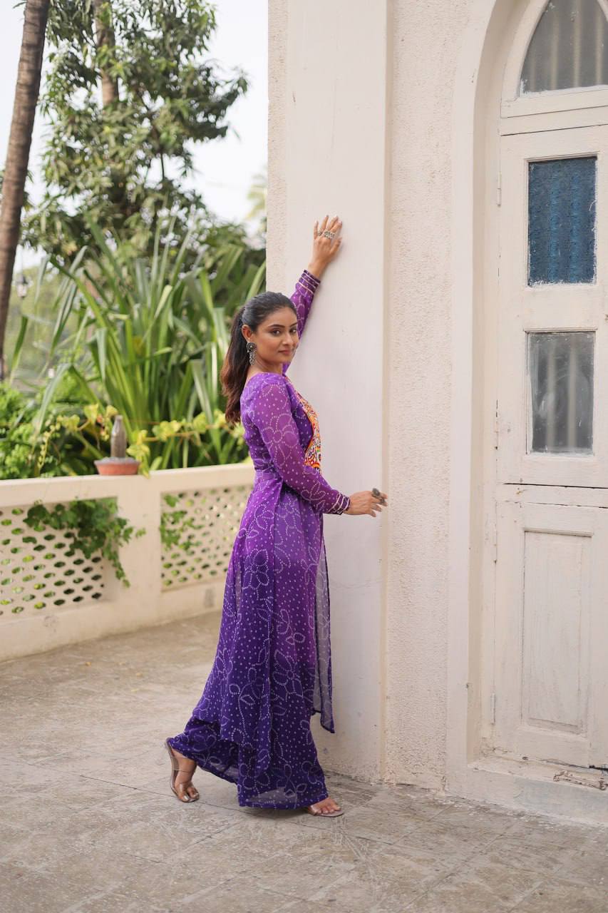 Navratri Garba Fancy Women Top Bottom mahezon