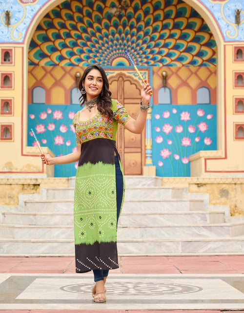 Load image into Gallery viewer, Navratri Garba Women Kurti mahezon
