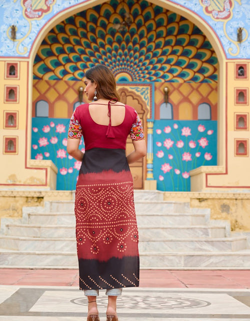 Load image into Gallery viewer, Navratri Garba Women Kurti mahezon

