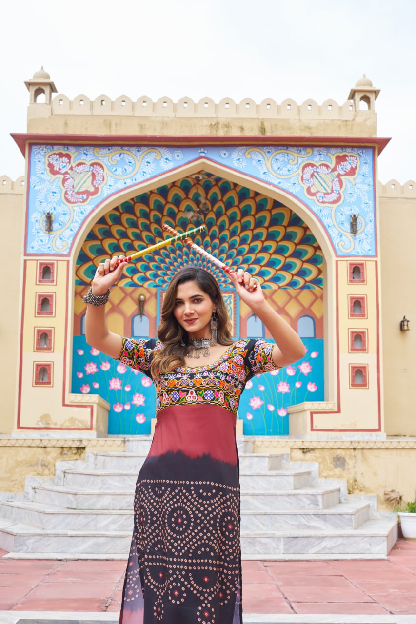Navratri Garba Women Kurti mahezon