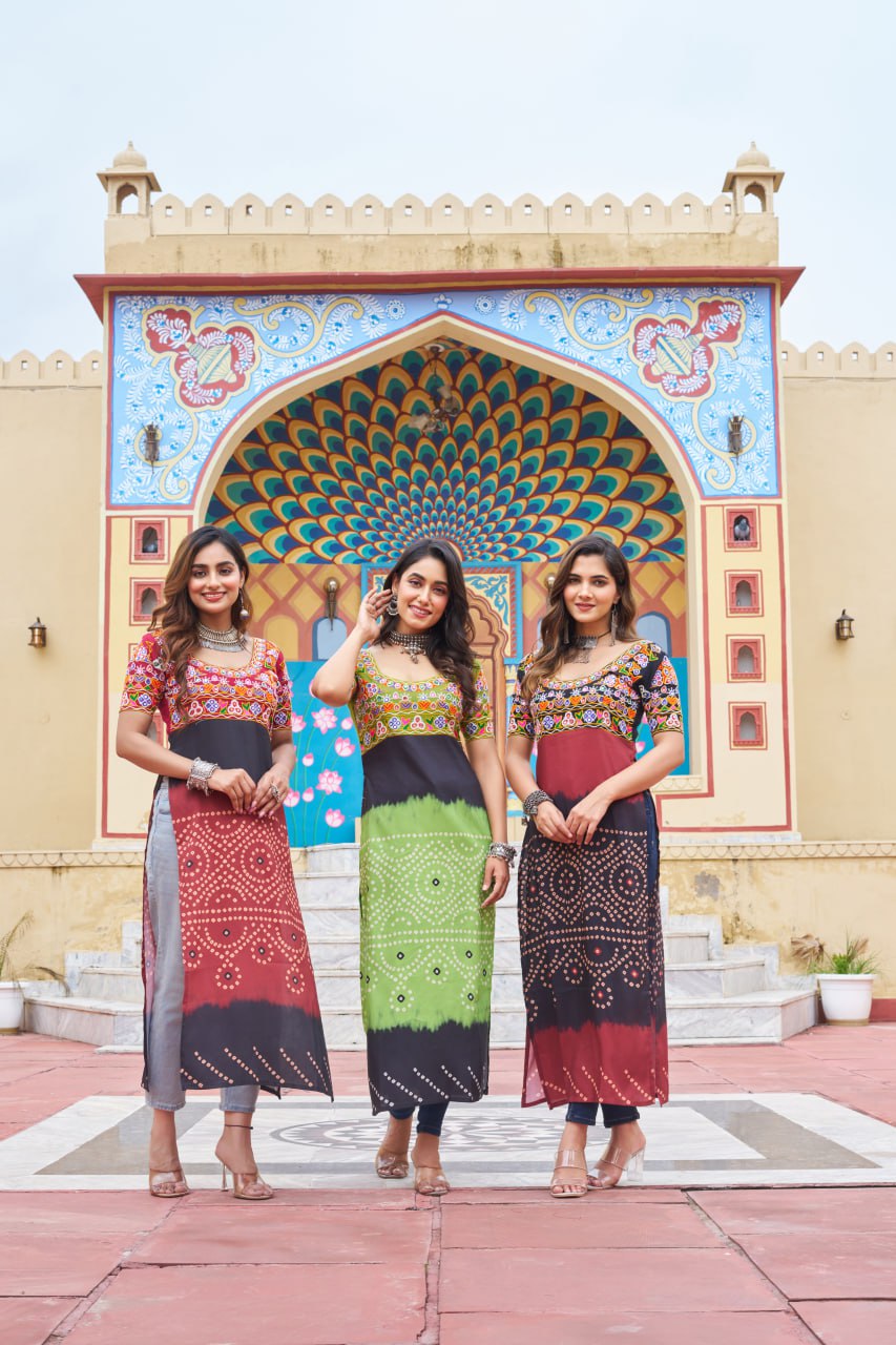Navratri Garba Women Kurti mahezon