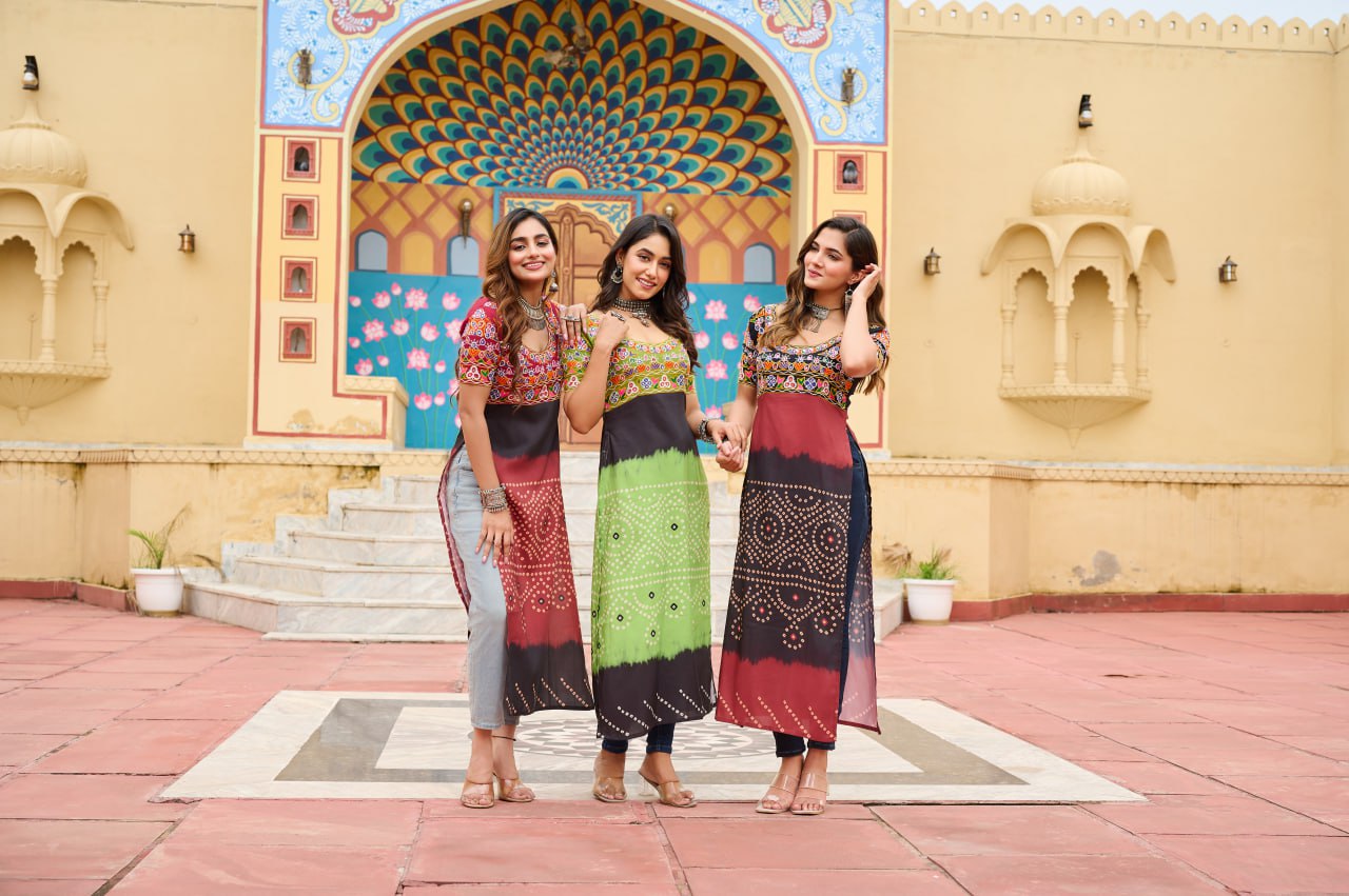 Navratri Garba Women Kurti mahezon