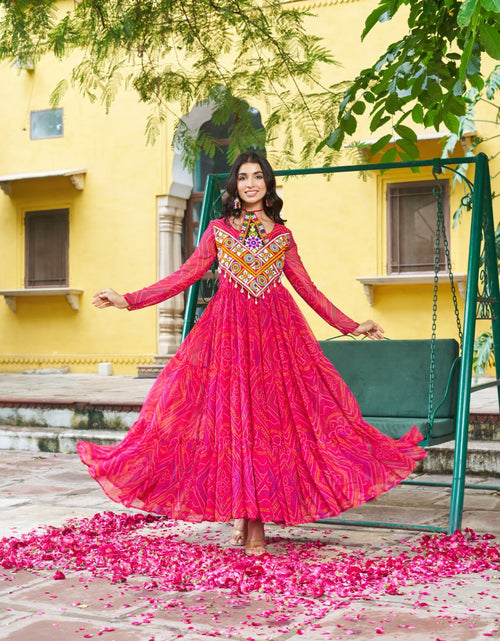Load image into Gallery viewer, Navratri Traditional Indian Women Gown Dress mahezon
