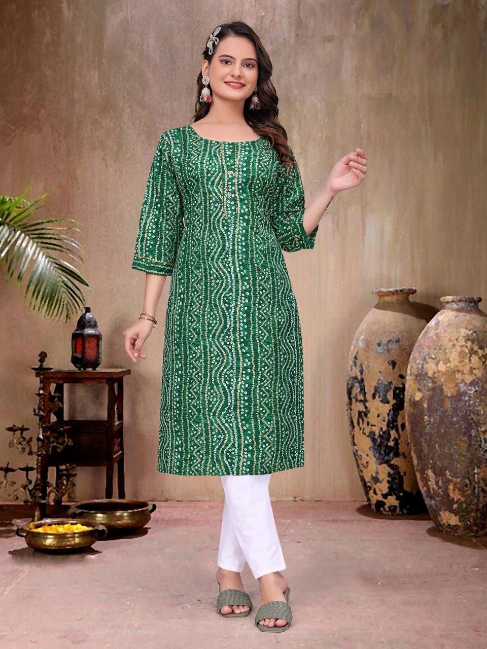 Couple Wear Badhani Print Indian Traditional Same Matching Outfits Set mahezon