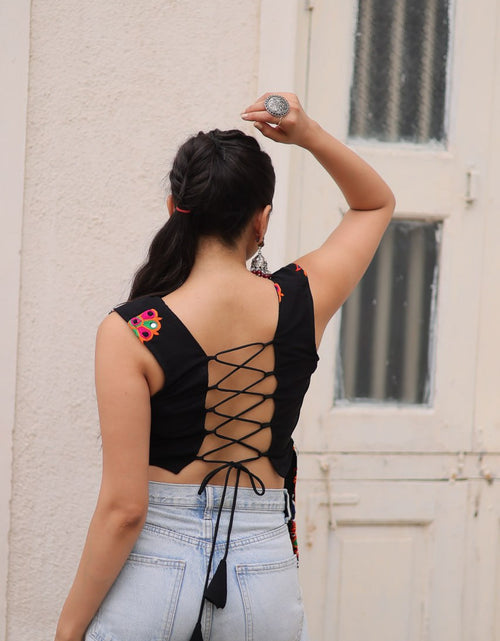 Load image into Gallery viewer, Navratri Garba Embroidery Women Top mahezon

