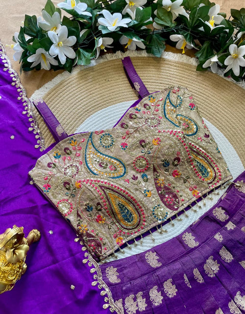 Load image into Gallery viewer, Festive Mother Daughter Twinning Lehenga Choli Dupatta Outfit Set mahezon
