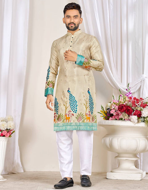 Load image into Gallery viewer, Traditional Couple Wear Same Matching Men Kurta Pajama Women Lehenga Choli Dupatta Outfits mahezon
