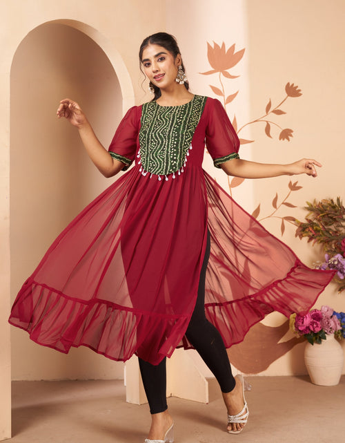 Load image into Gallery viewer, Navratri Garba Women Kurti mahezon
