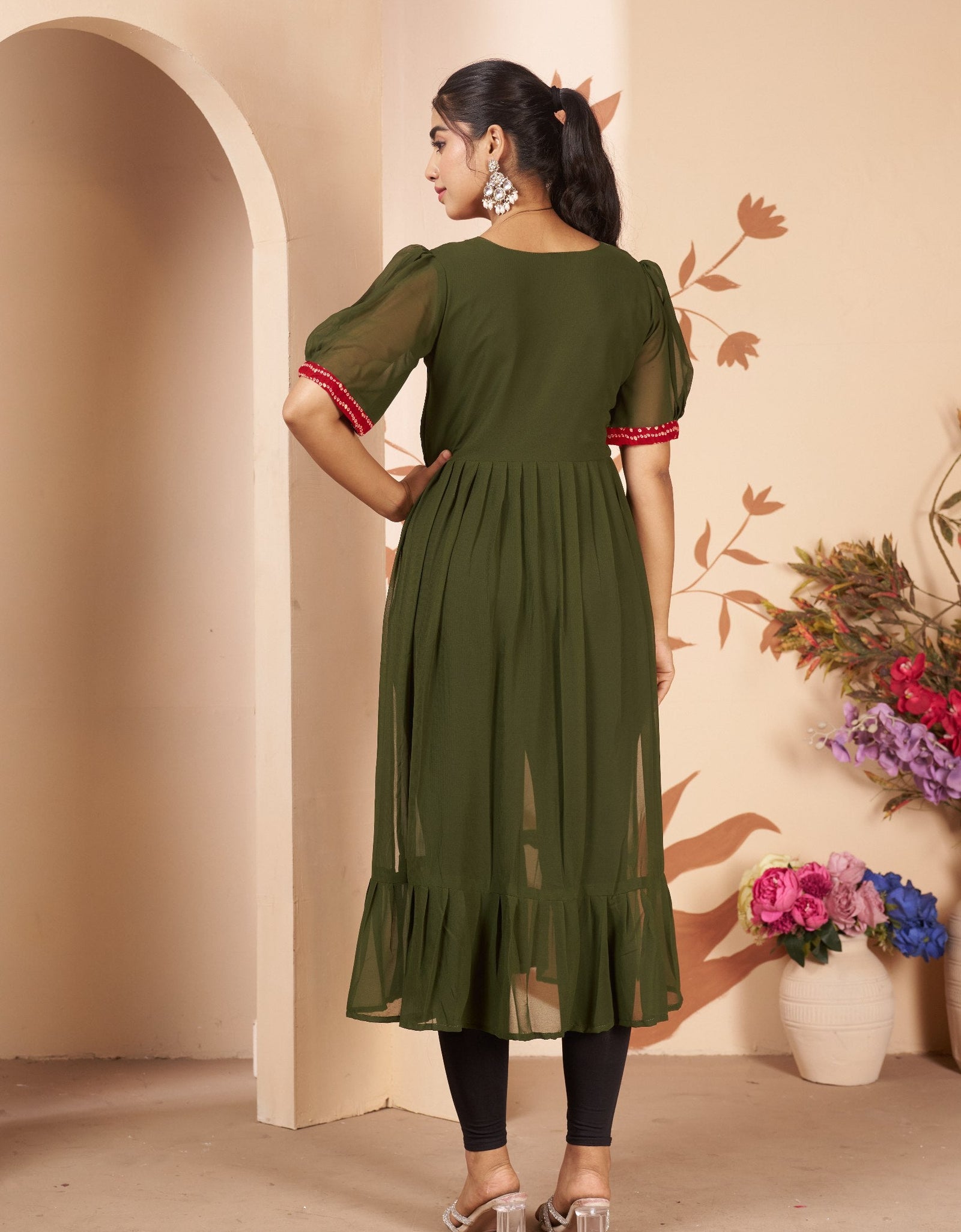 Navratri Garba Women Kurti mahezon