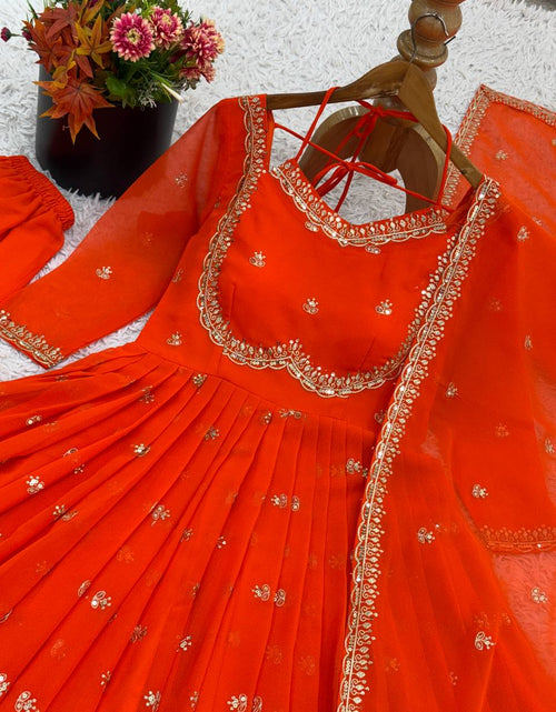 Load image into Gallery viewer, Festive Traditional Ethnic Women Gown Dupatta Set mahezon
