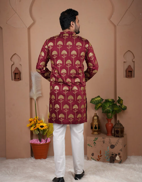 Load image into Gallery viewer, Festive Stylish Men’s Kurta Pajama Set mahezon
