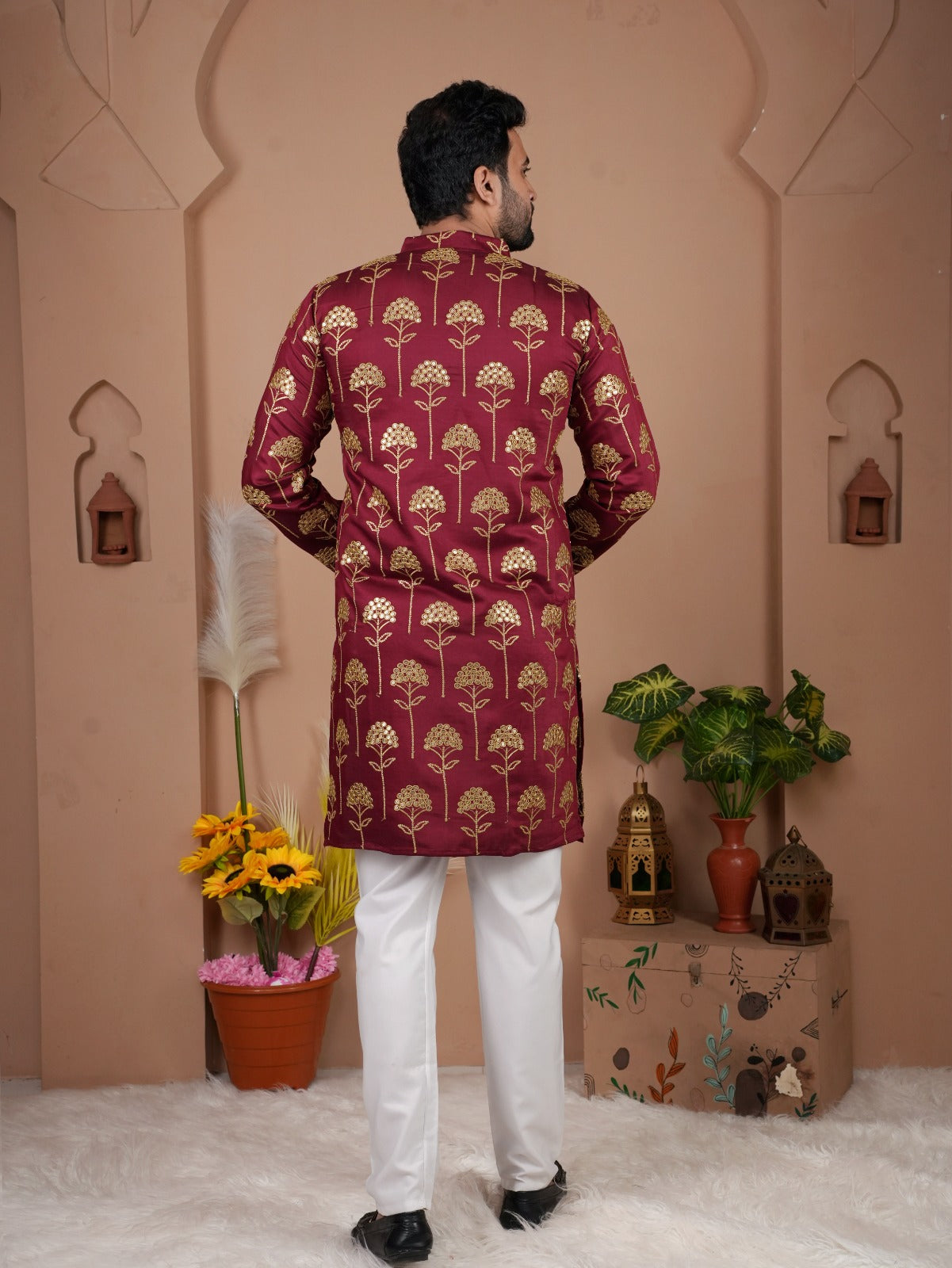 Festive Stylish Men’s Kurta Pajama Set mahezon