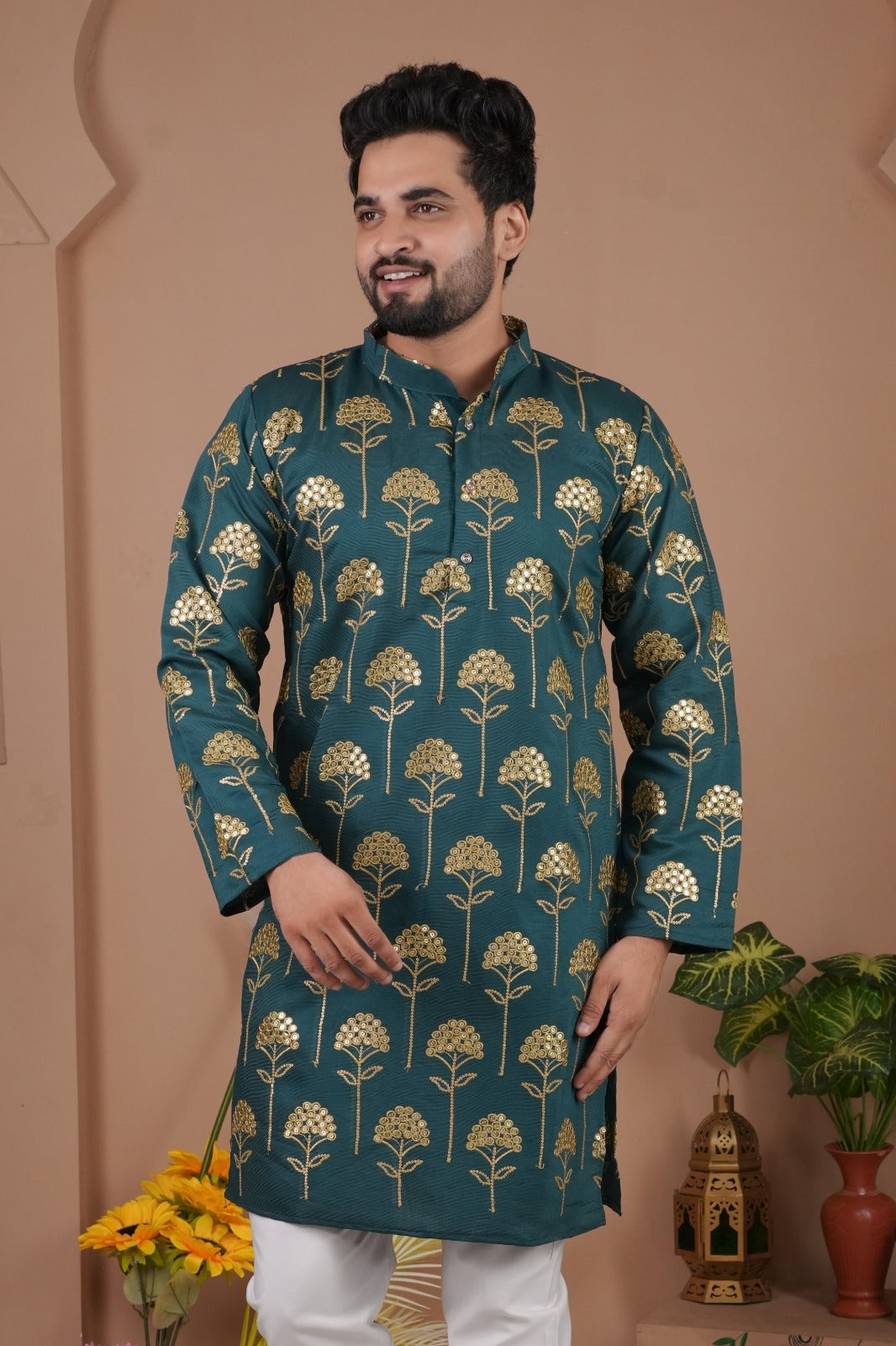 Festive Stylish Men’s Kurta Pajama Set mahezon
