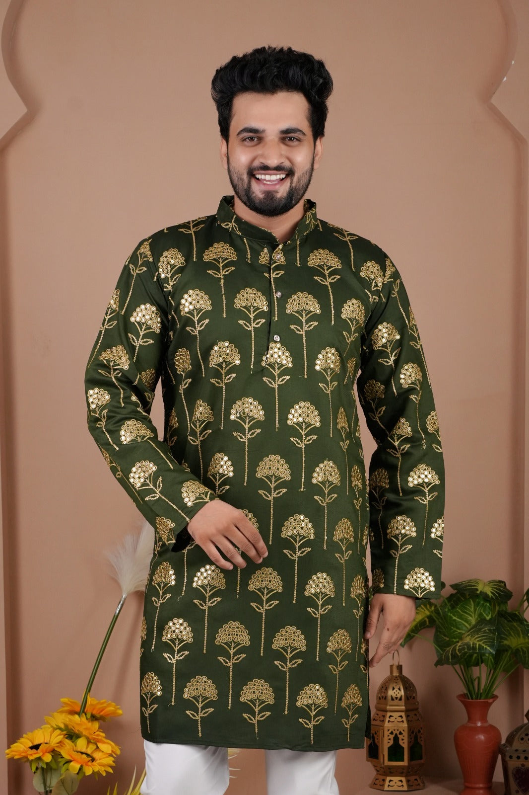 Festive Stylish Men’s Kurta Pajama Set mahezon