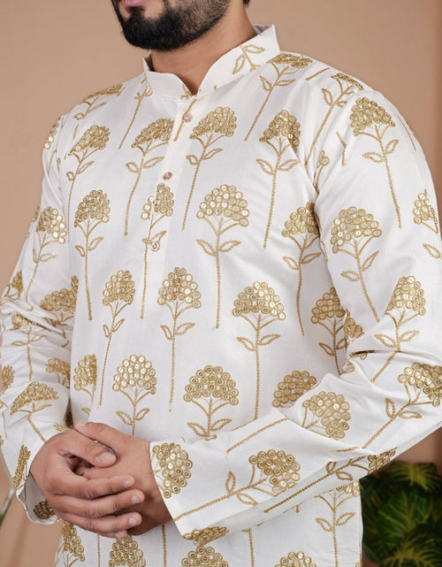 Load image into Gallery viewer, Festive Stylish Men’s Kurta Pajama Set mahezon
