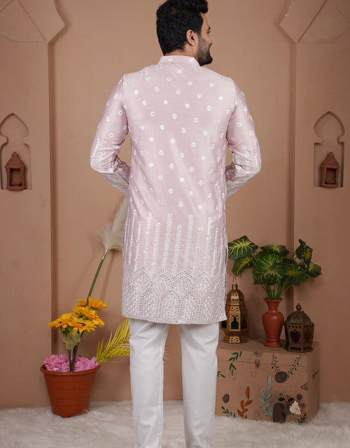 Load image into Gallery viewer, Festive Indian Stylish Men’s Kurta Pajama Set mahezon
