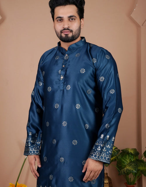 Load image into Gallery viewer, Festive Traditional Stylish Men’s Kurta Pajama Set mahezon
